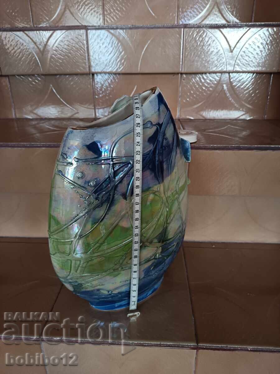 Licitație Set ceramică - vază și fructieră