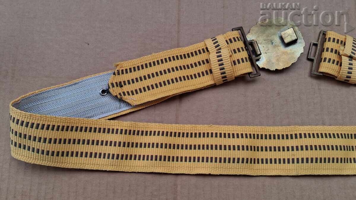 Officer's parade navy uniform belt 70s - 6