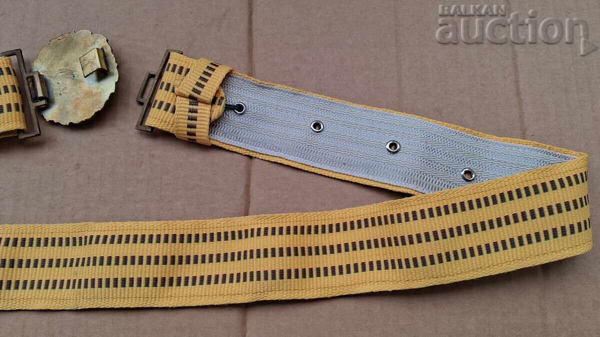 Officer's parade navy uniform belt 70s - 7