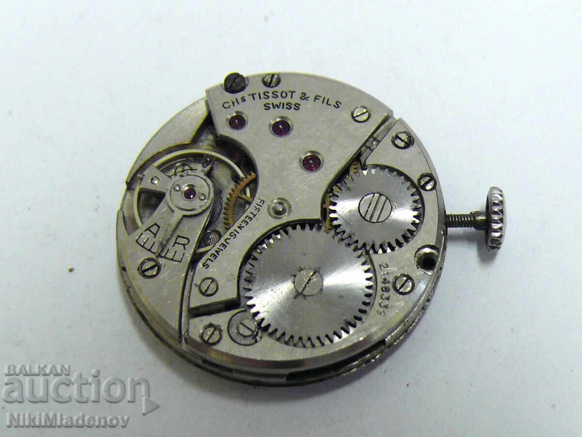 Licitație Mecanism TISSOT & FILS, funcțional, 15 rubine
