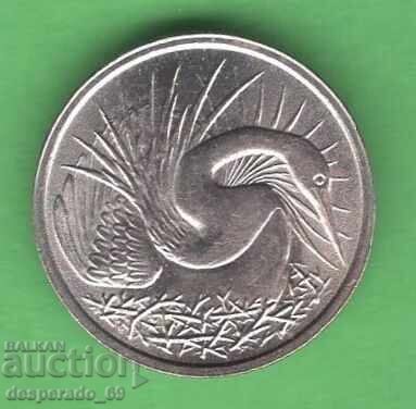 (¯`'•.¸ 5 cenți 1976 SINGAPORE UNC ¸.•'´¯) cu preț € 0.50 | 0.98 BGN