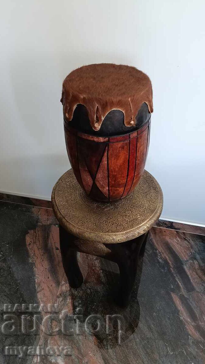 Darbuka africană, tobă, lucrată manual - 6