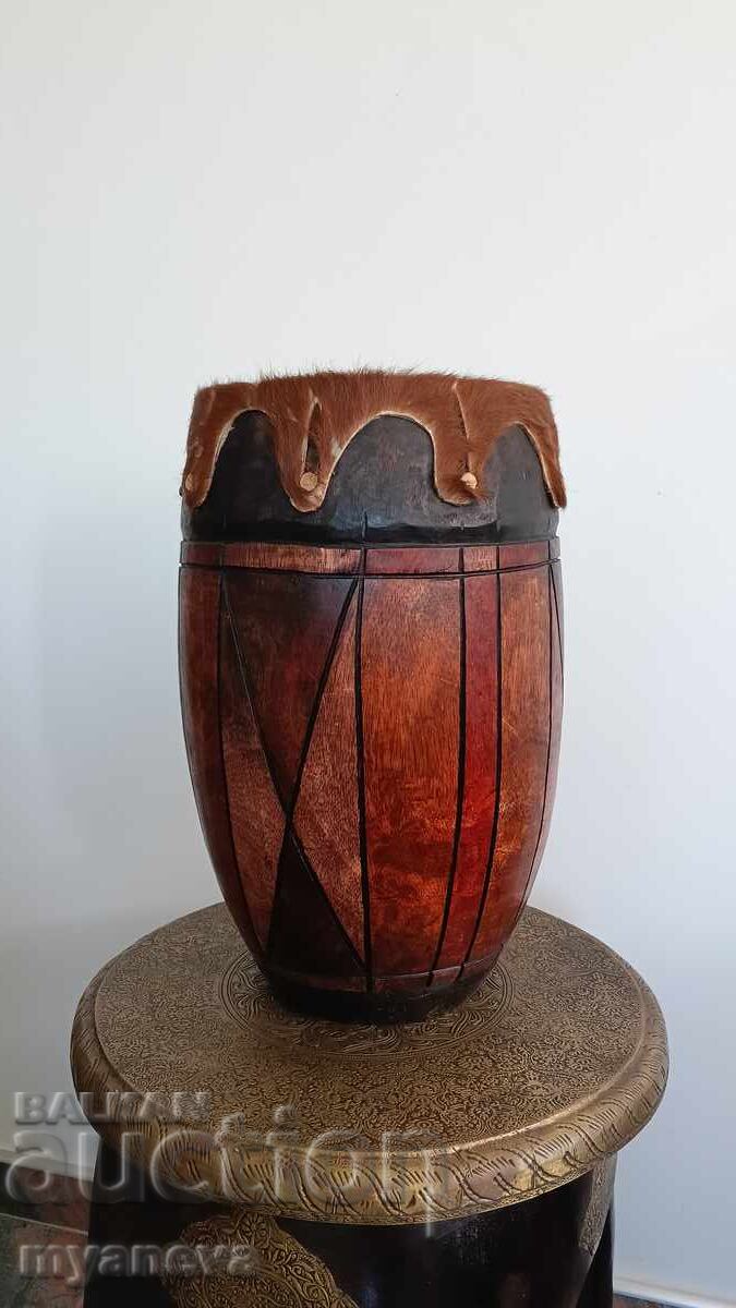 Darbuka africană, tobă, lucrată manual