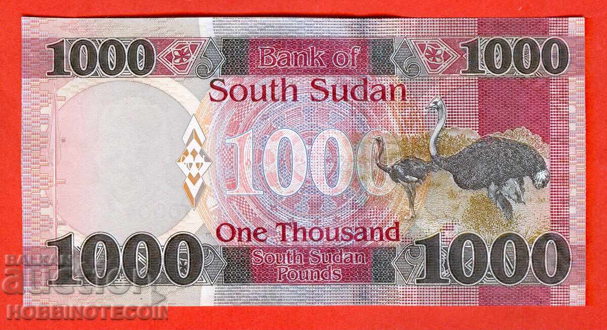 SUDUL SUDANULUI SOUTH SUDAN 1000 emisiune - issue 2024 NOU UNC cu preț € 7.49 | 14.65 BGN