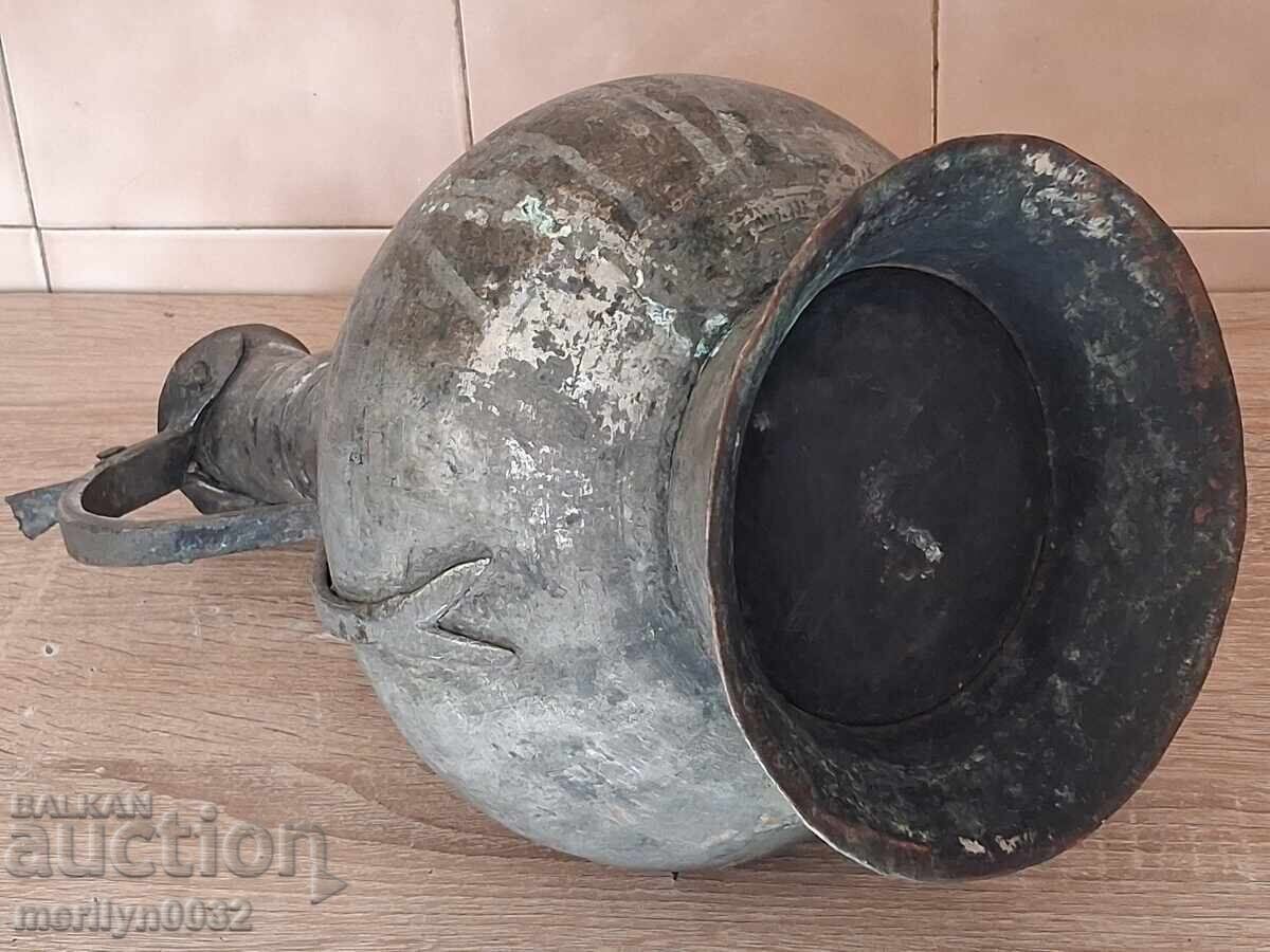 Vechi ibric otoman, cană, cupru, vas de cupru, ceainic - 5