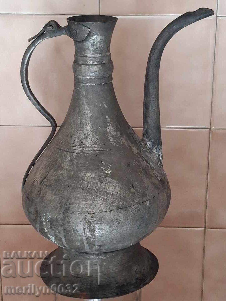 Vechi ibric otoman, cană, cupru, vas de cupru, ceainic - 6