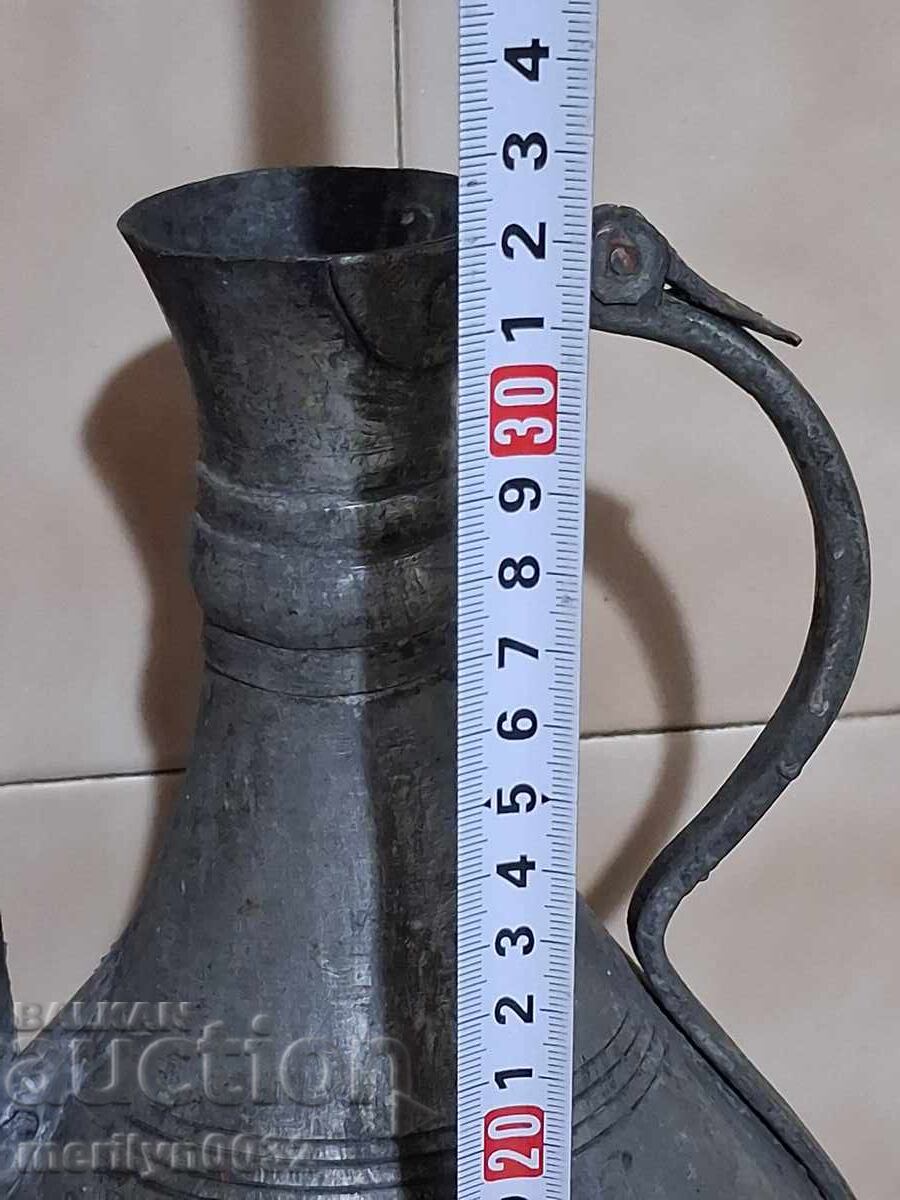 Vechi ibric otoman, cană, cupru, vas de cupru, ceainic - 7