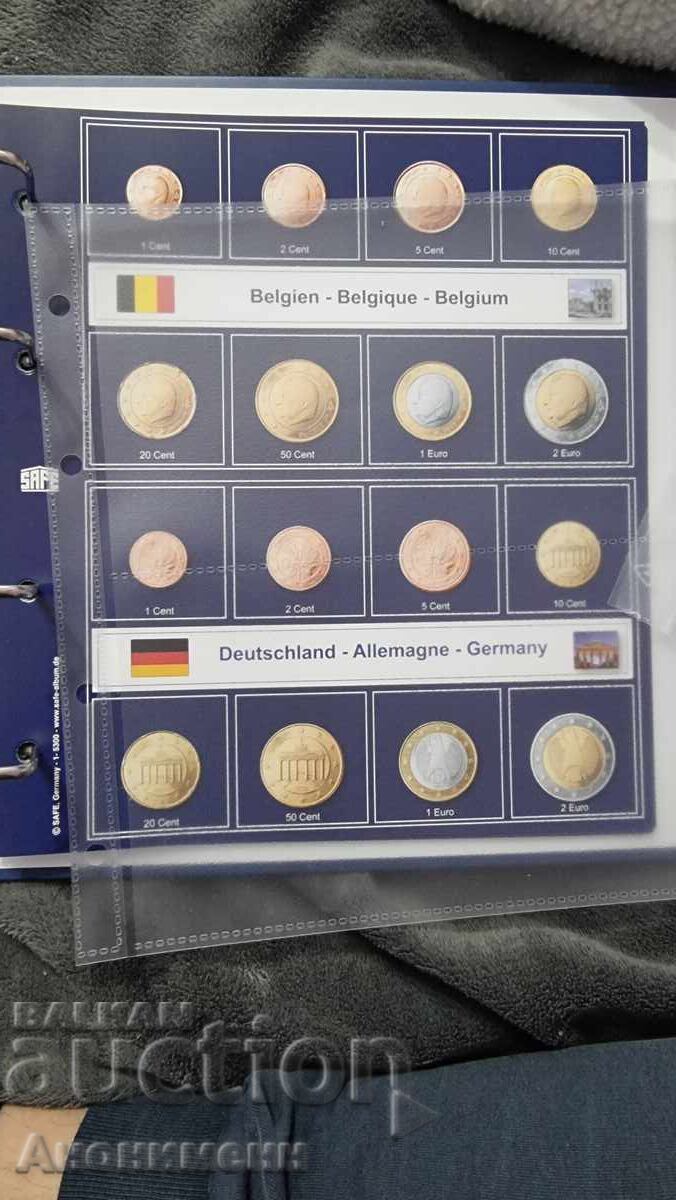 Livrarea Album pentru monede euro, clasor, album pentru monede euro 21 țări