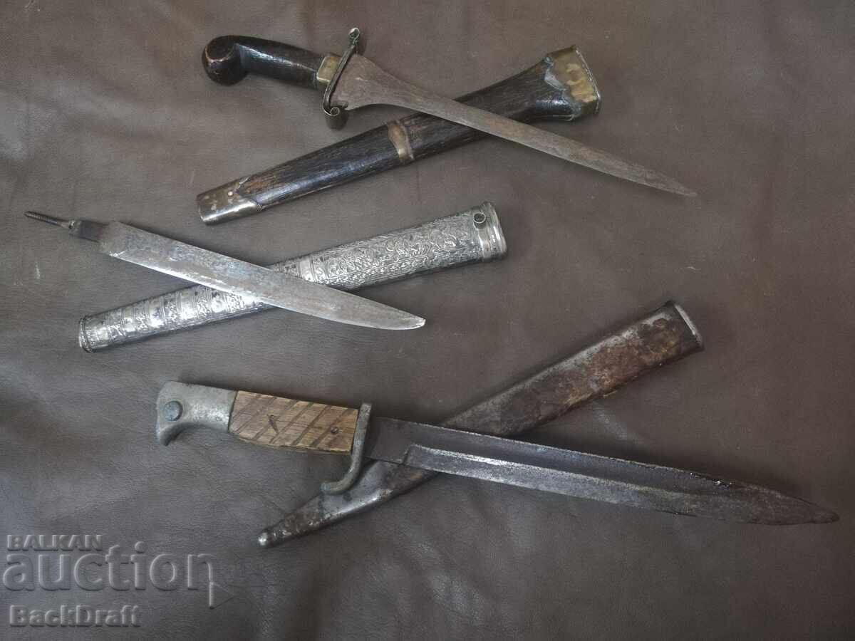Παρτίδα Παλαιά Μαχαίρια, Μαχαίρι, Κάμα Κρις, Λεπίδα, Ξιφολόγχη Mannlicher / II - 6