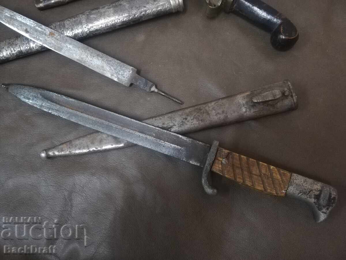 Παρτίδα Παλαιά Μαχαίρια, Μαχαίρι, Κάμα Κρις, Λεπίδα, Ξιφολόγχη Mannlicher / II - 7