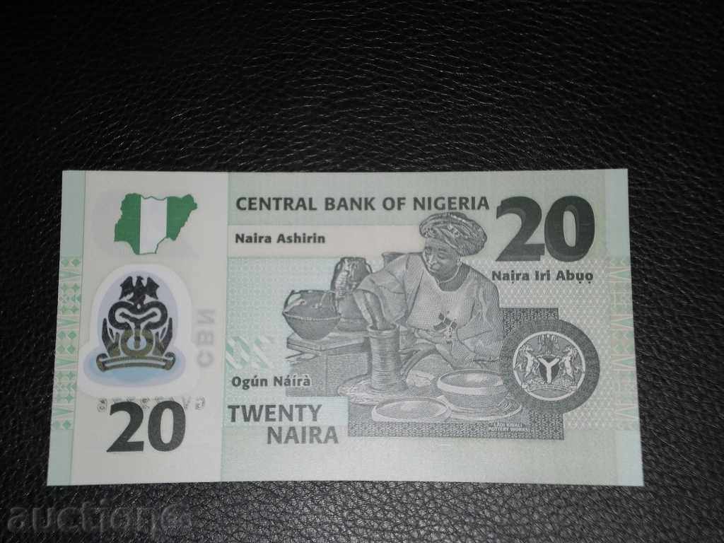 Lotul de 5,10,20,50,100 și 500 naira-Nigeria preț nou - 5