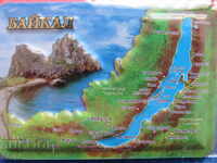 magnet 3D autentică a lacului Baikal, Rusia-seria-1