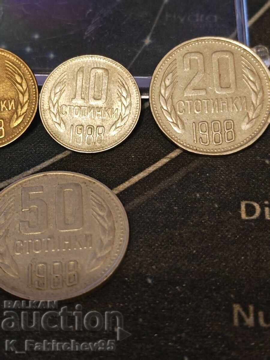 Auction Lot of 1988 coins Auction Lot of 1988 coins