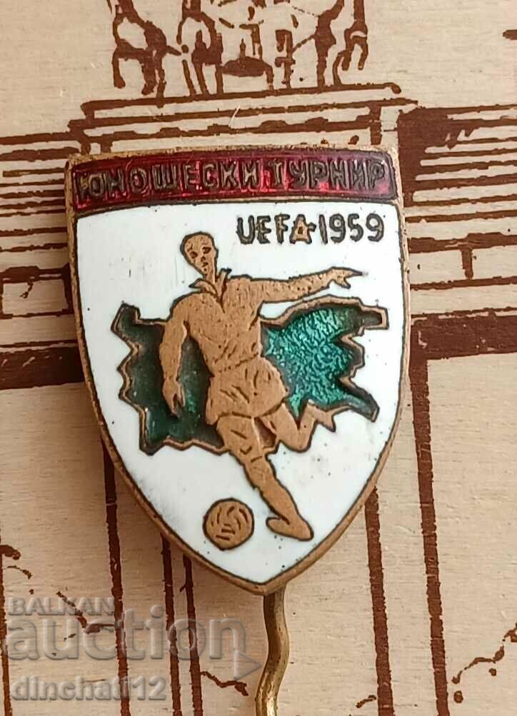 Livrarea Semn. UEFA-1959 TURNEUL DE FOTBAL TINERETULUI