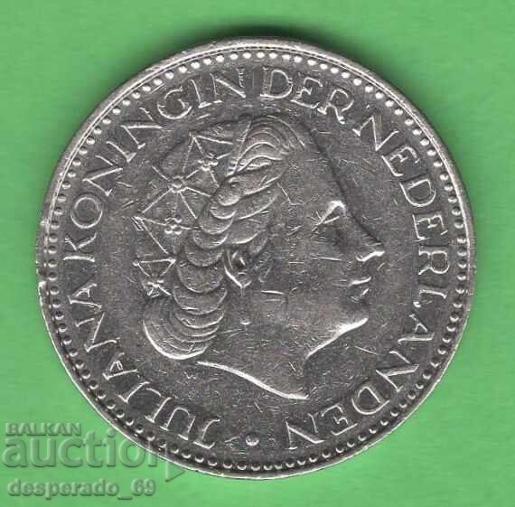 (¯`'•.¸   1 гулден 1969  НИДЕРЛАНДИЯ   ¸.•'´¯) с цена € 0.50 | 0.98 лв.