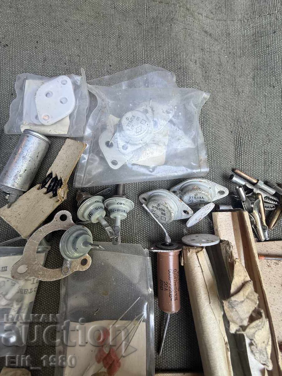 Auction Spare parts for USSR radio station Auction Spare parts for USSR radio station