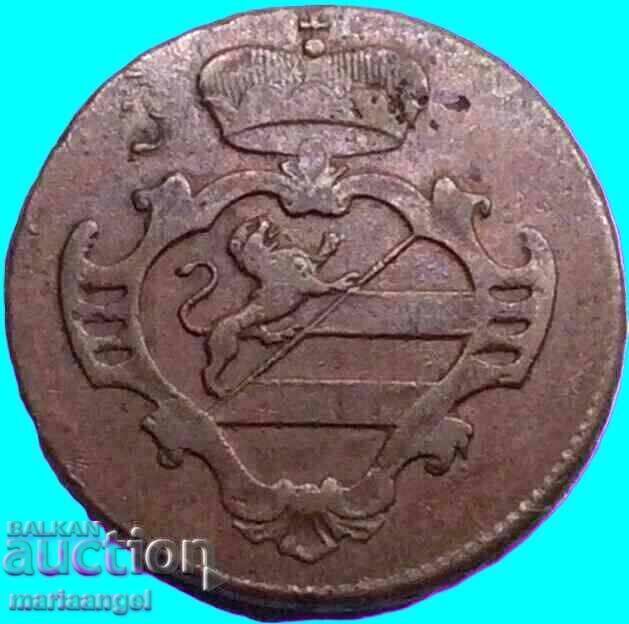 Livrarea 2 Soldi 1799 Italia sub Austria Gorizia Maria Terezia