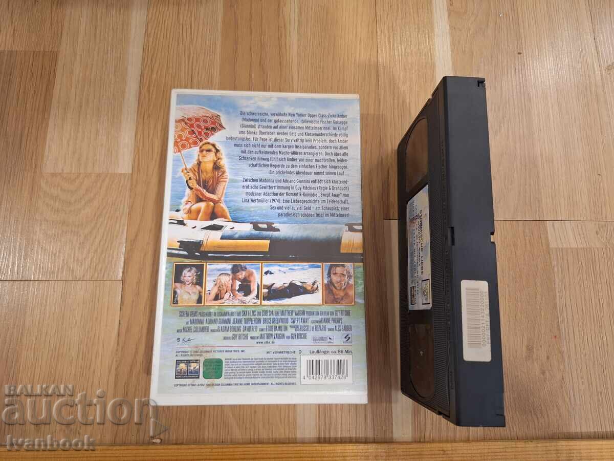 Licitație Casetă video VHS - Madonna - Căutare disperată (Desperately Seeking Susan)