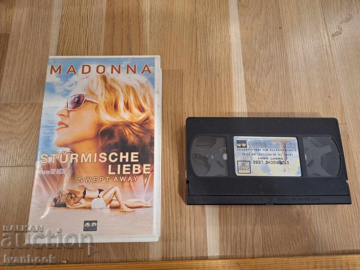 Casetă video VHS - Madonna - Căutare disperată (Desperately Seeking Susan)