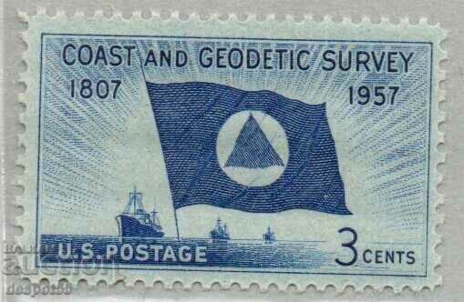1957. SUA. 150 de ani pe litoral și sondajul geodezic. 1957. SUA. 150 de ani pe litoral și sondajul geodezic.