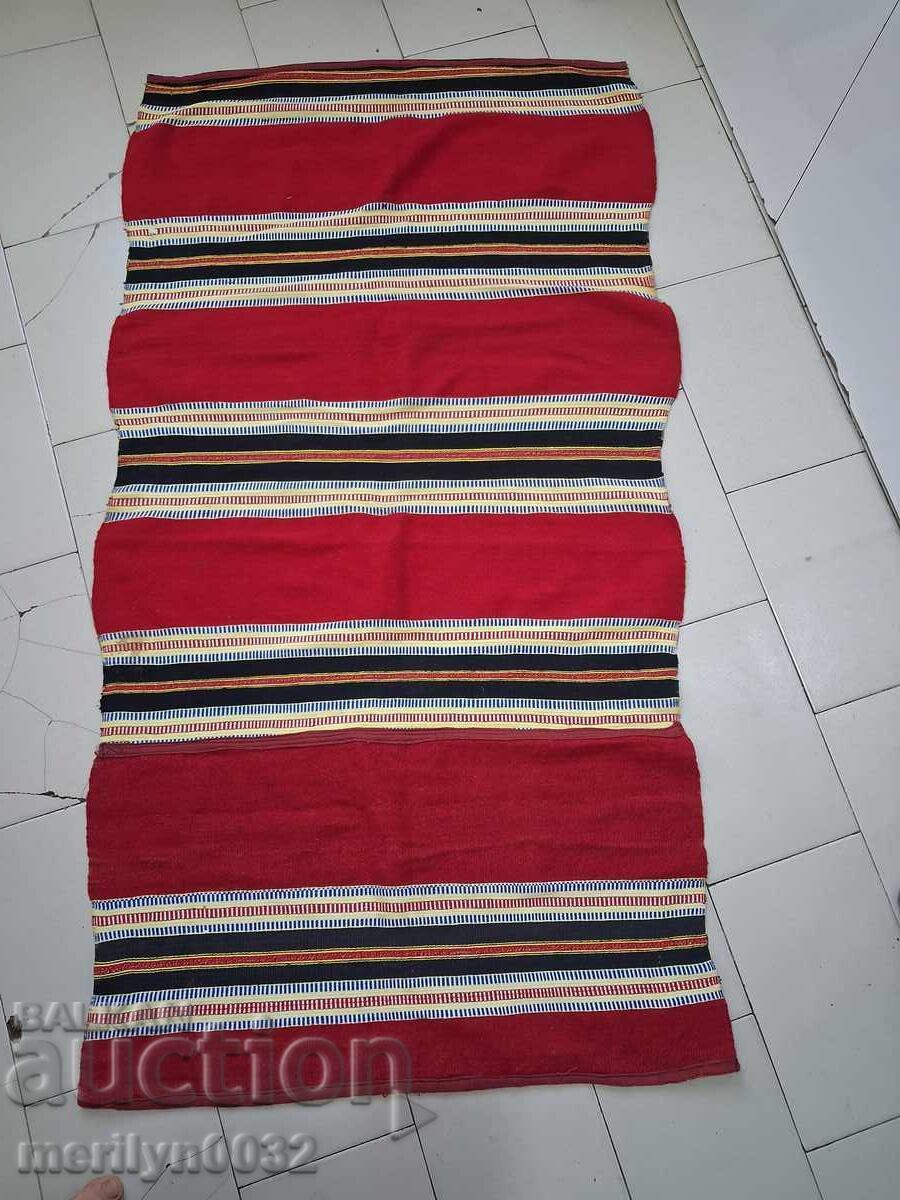 Hand-woven rug bridal mat dowry early 20th century - 5 Hand-woven rug bridal mat dowry early 20th century - 5