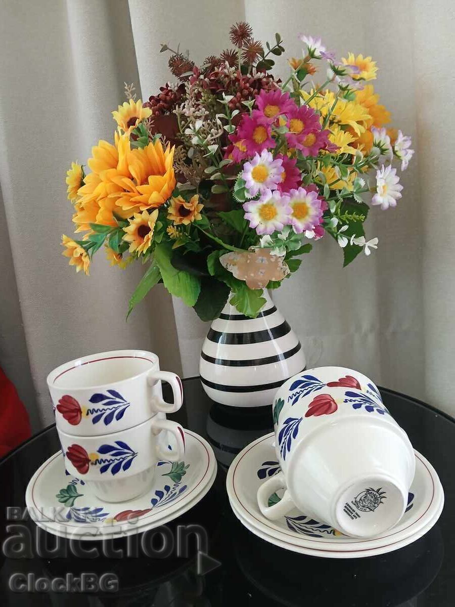 Vintage Boch Frères Maastricht Coffee Set Vintage Boch Frères Maastricht Coffee Set