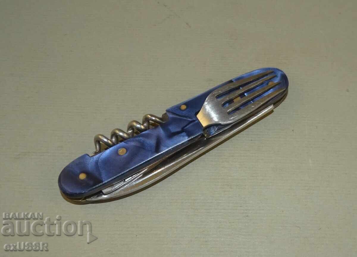 Старо туристическо джобно ножче ножка нож ПЕТКО ДЕНЕВ - 7