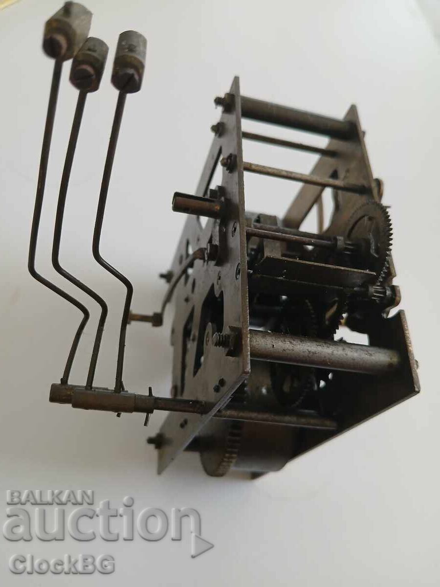 Vintage German  clock movement - 5