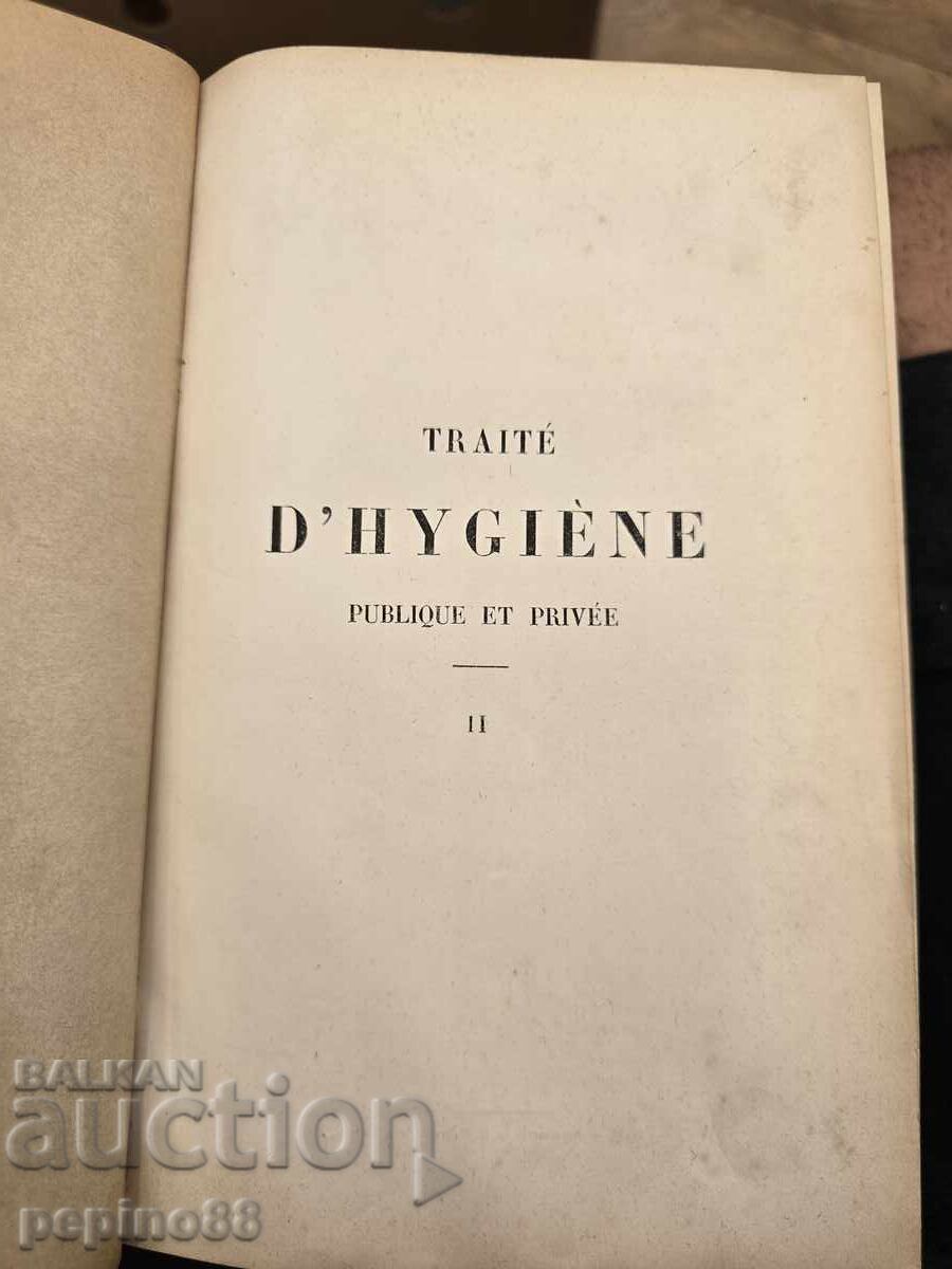 Auction  TREATISE ON PUBLIC AND PRIVATE HYGIENE
