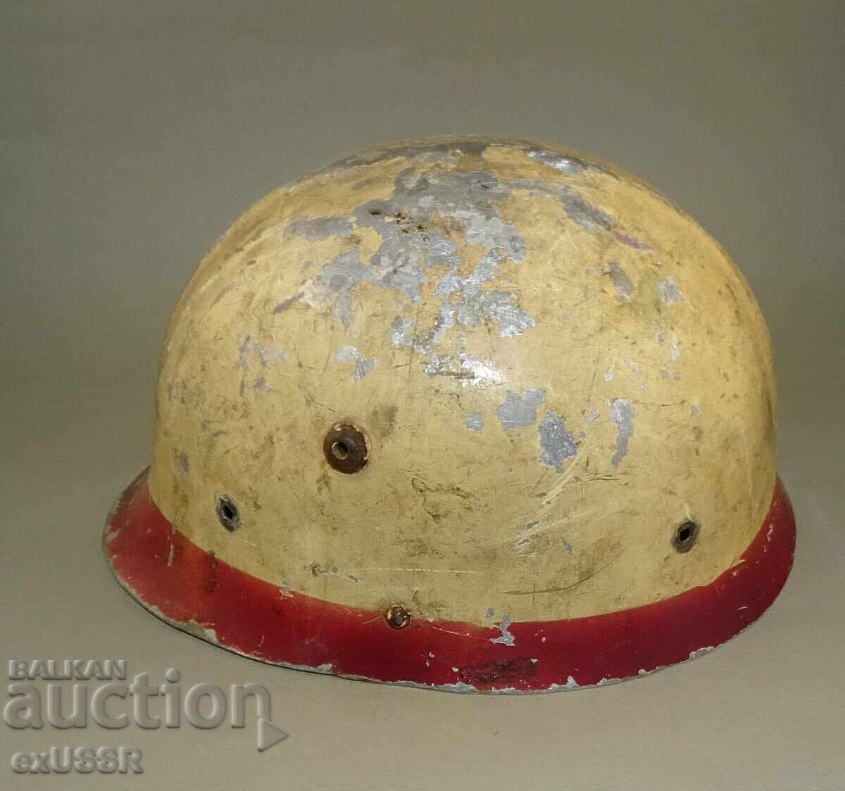 Vintage Bulgarian M36 aluminum helmet - 5 Vintage Bulgarian M36 aluminum helmet - 5