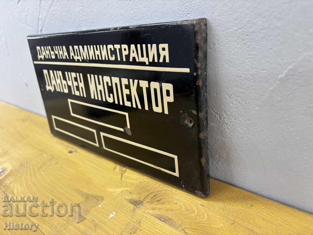 Licitație Placa emailata Licitație Placa emailata