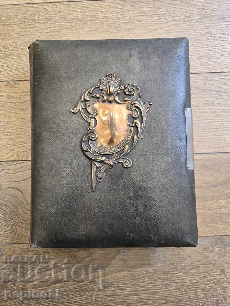Family royal photo album from the end of the 19th century Family royal photo album from the end of the 19th century
