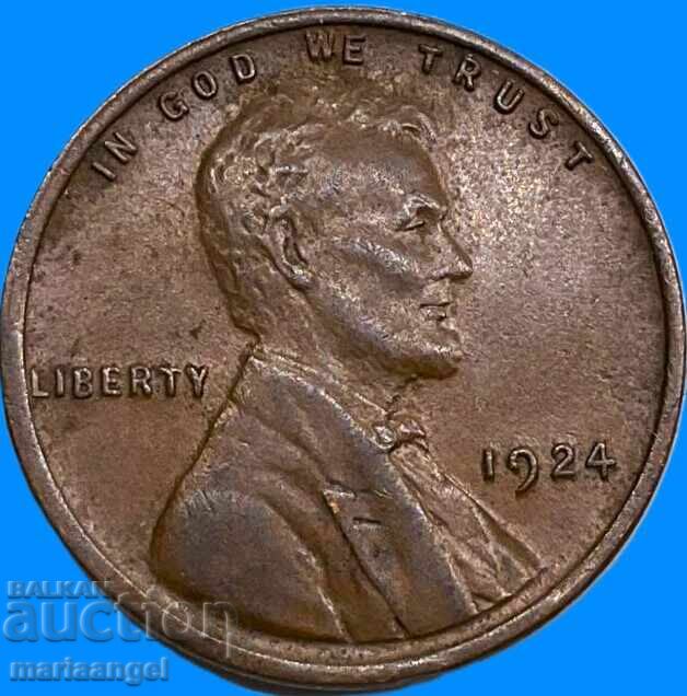 SUA 1 cent 1924 Lincoln cu preț € 1.99 | 3.89 BGN SUA 1 cent 1924 Lincoln cu preț € 1.99 | 3.89 BGN
