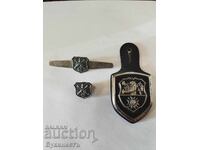 LOT! INSIGNĂ PIEPT + 2 BUC. INSIGNE - BA
