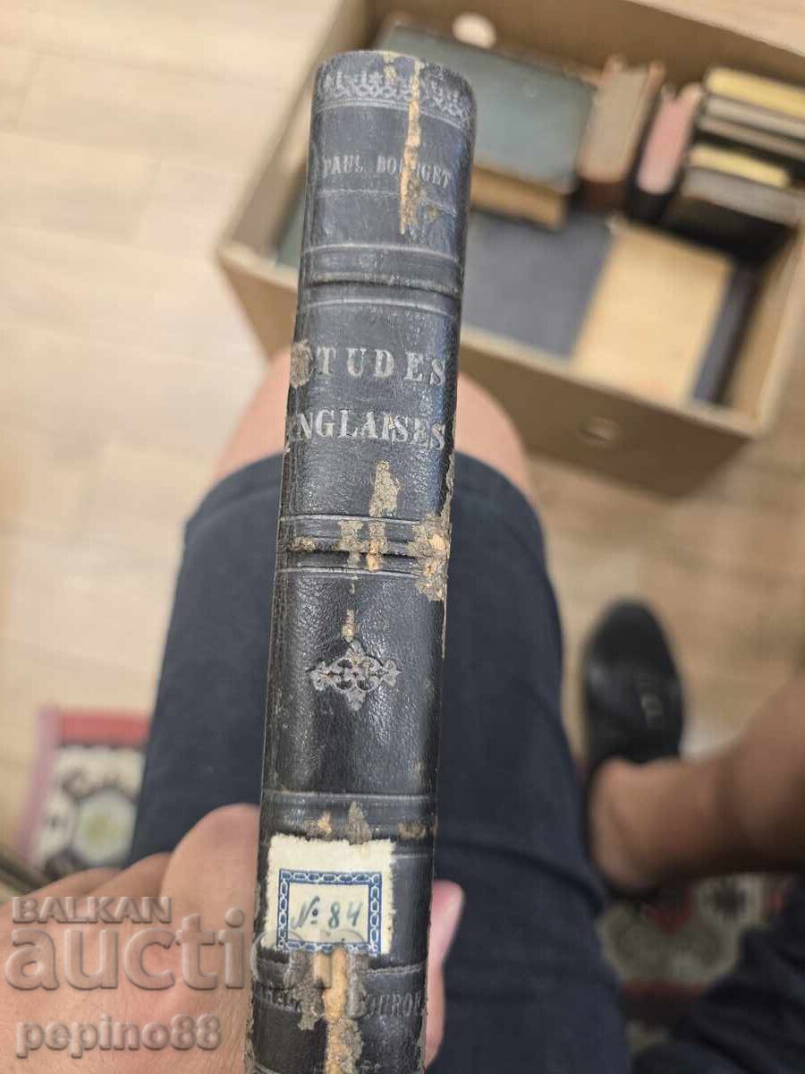 Auction  Paul Bourget Studies and Portraits English Studies 1906