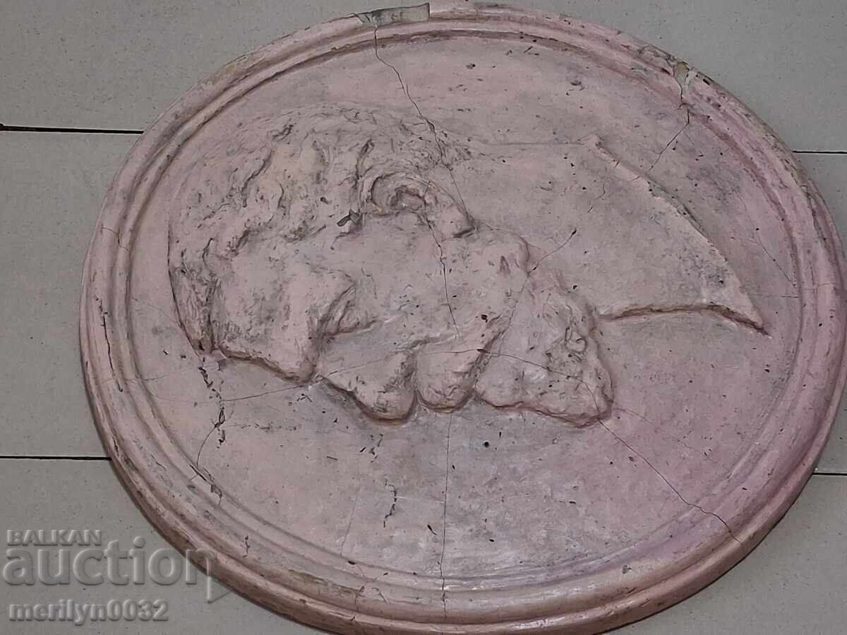 Licitație Basorelief vechi din ghips, Prințul Battenberg, figură, panou, ORIGINAL Licitație Basorelief vechi din ghips, Prințul Battenberg, figură, panou, ORIGINAL