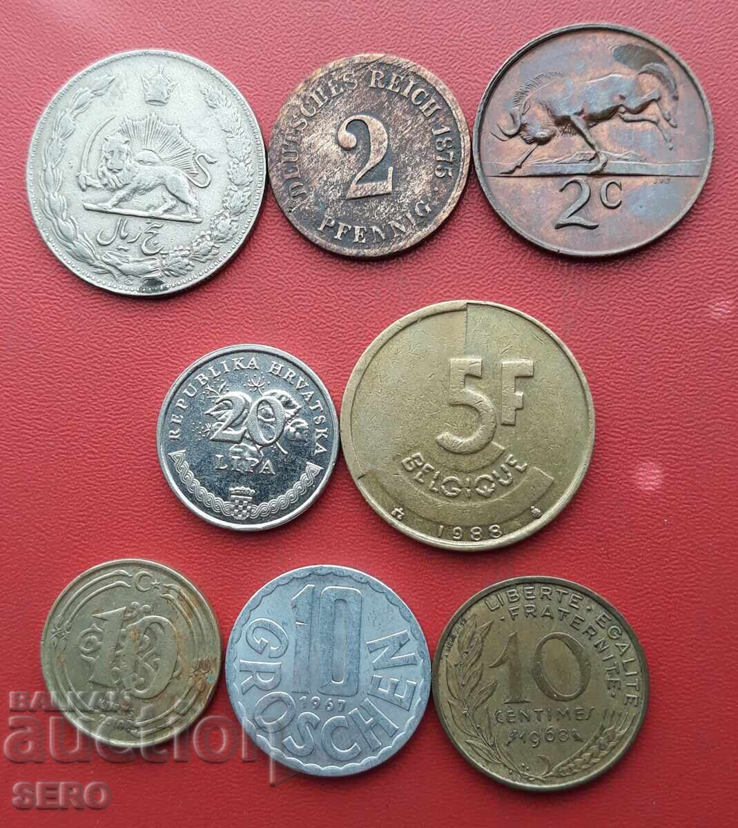 Μικτή παρτίδα 8 νομισμάτων