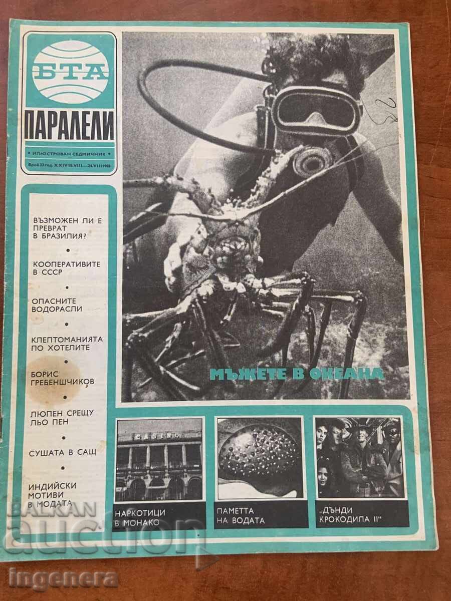 REVISTA "BTA PARALELI" NR. 33/1988