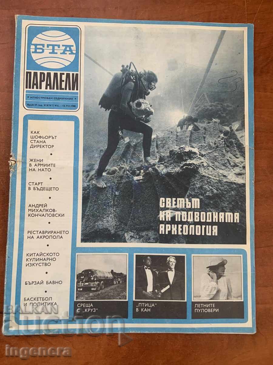 REVISTA "BTA PARALELI" NR. 27/1988