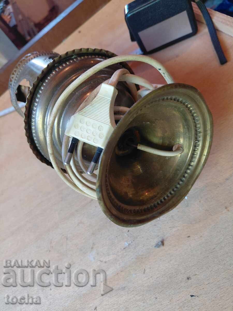 Lampă veche nr. 16, alamă/bronz - 5