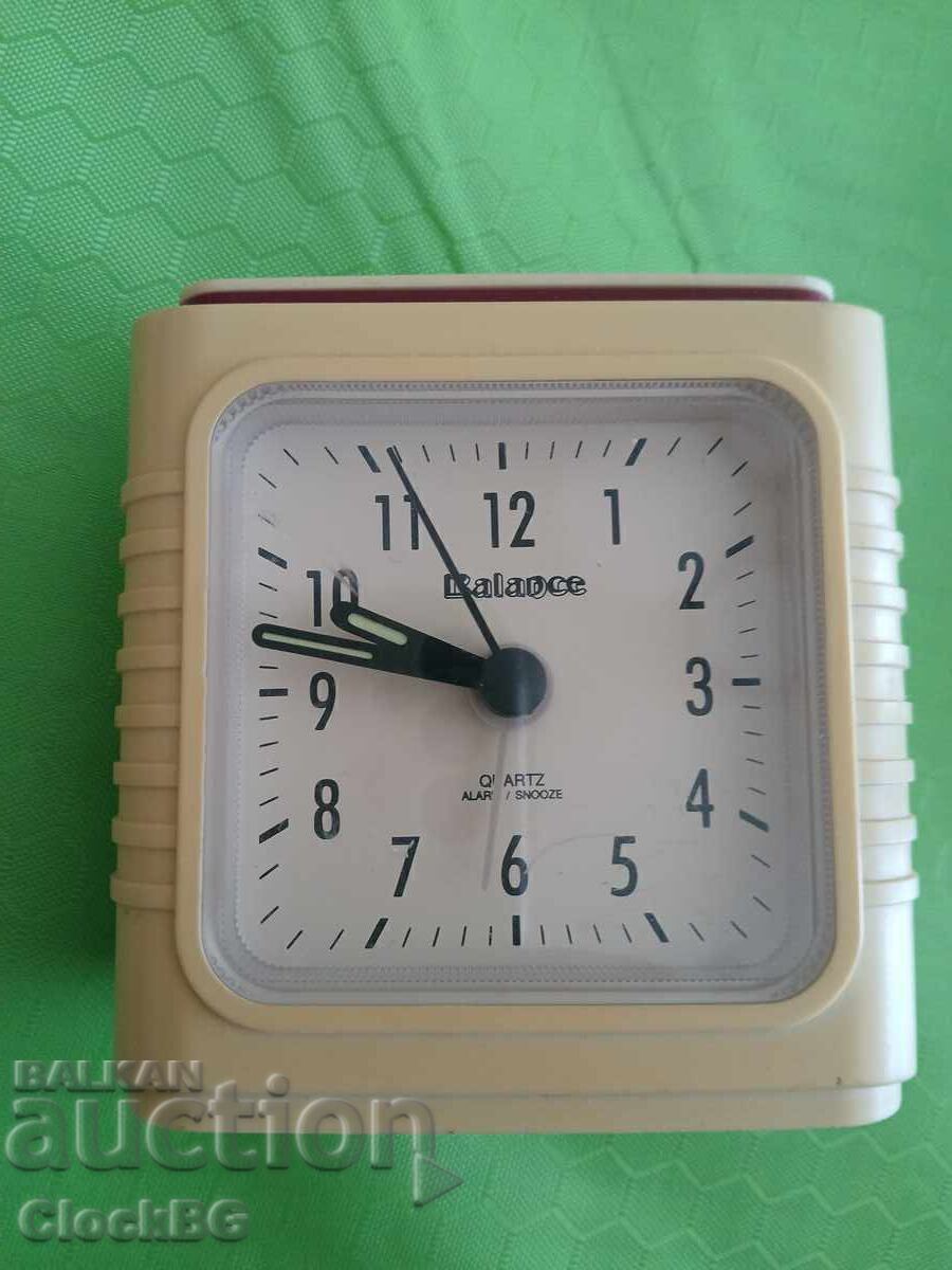 Vintage ξυπνητήρι Balance Quartz