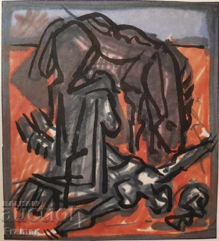 Ατανάς Γιαράνοφ (1940-1988) Γη των προγόνων δεκαετία του 1970 με τιμή € 520.00 | 1017.04 BGN Ατανάς Γιαράνοφ (1940-1988) Γη των προγόνων δεκαετία του 1970 με τιμή € 520.00 | 1017.04 BGN