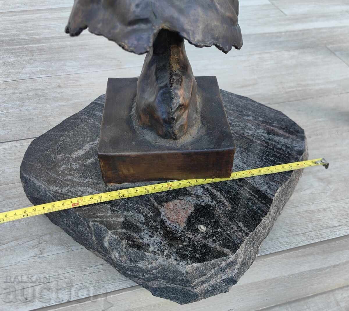 AVANS! 21.300 KG FIGURINĂ DIN CUPRU VULTUR STATUETĂ SCULPTURĂ - 7 AVANS! 21.300 KG FIGURINĂ DIN CUPRU VULTUR STATUETĂ SCULPTURĂ - 7