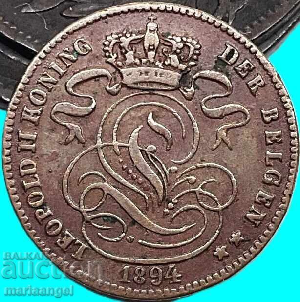Delivery of Belgium 1 cent 1894