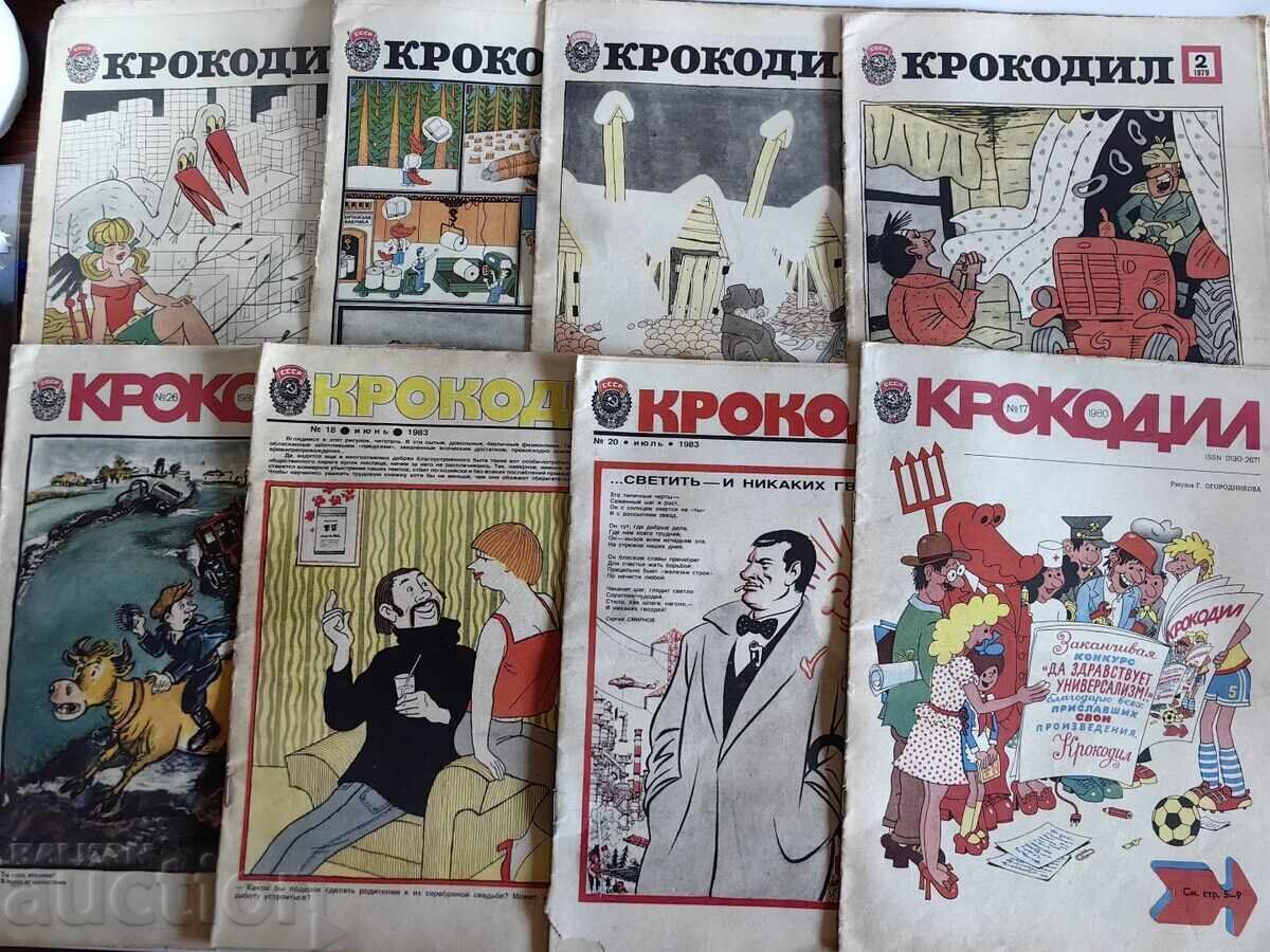 Licitație 1983 LOT 60 REVISTE KROKODIL URSS