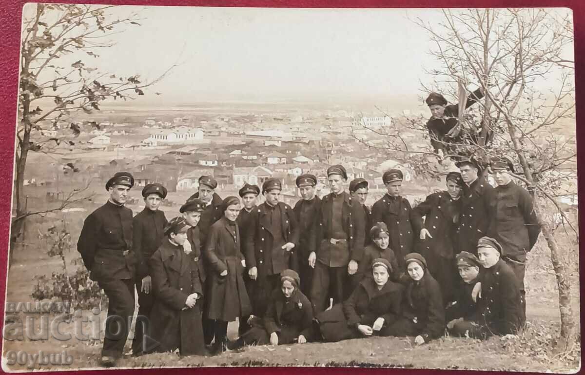 Пощенска картичка снимка 1931 Карнобат