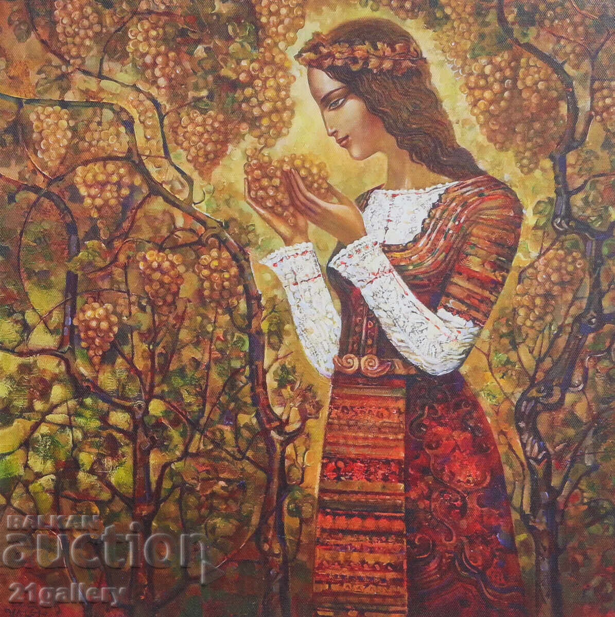 Auction  Valeri Tsanov (1961 - ) "Fertility" giclée print