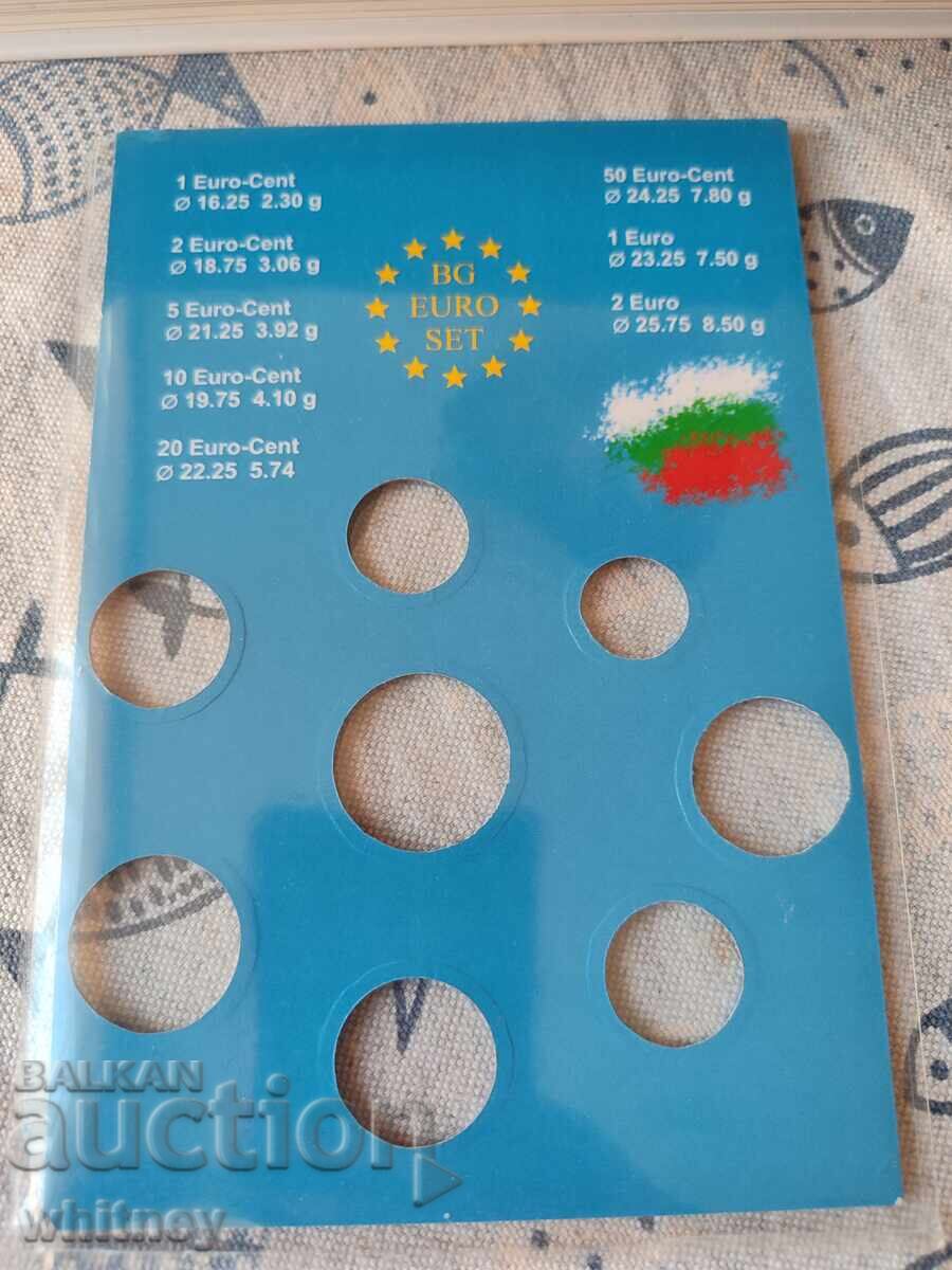 Binder for Bulgarian euros with price € 2.99 | 5.85 BGN