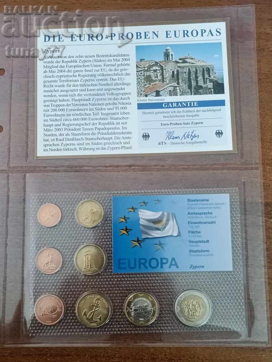 „Euro-proben“ (Euro-Proben / Euro-Essais) pentru Cipru (Zypern)