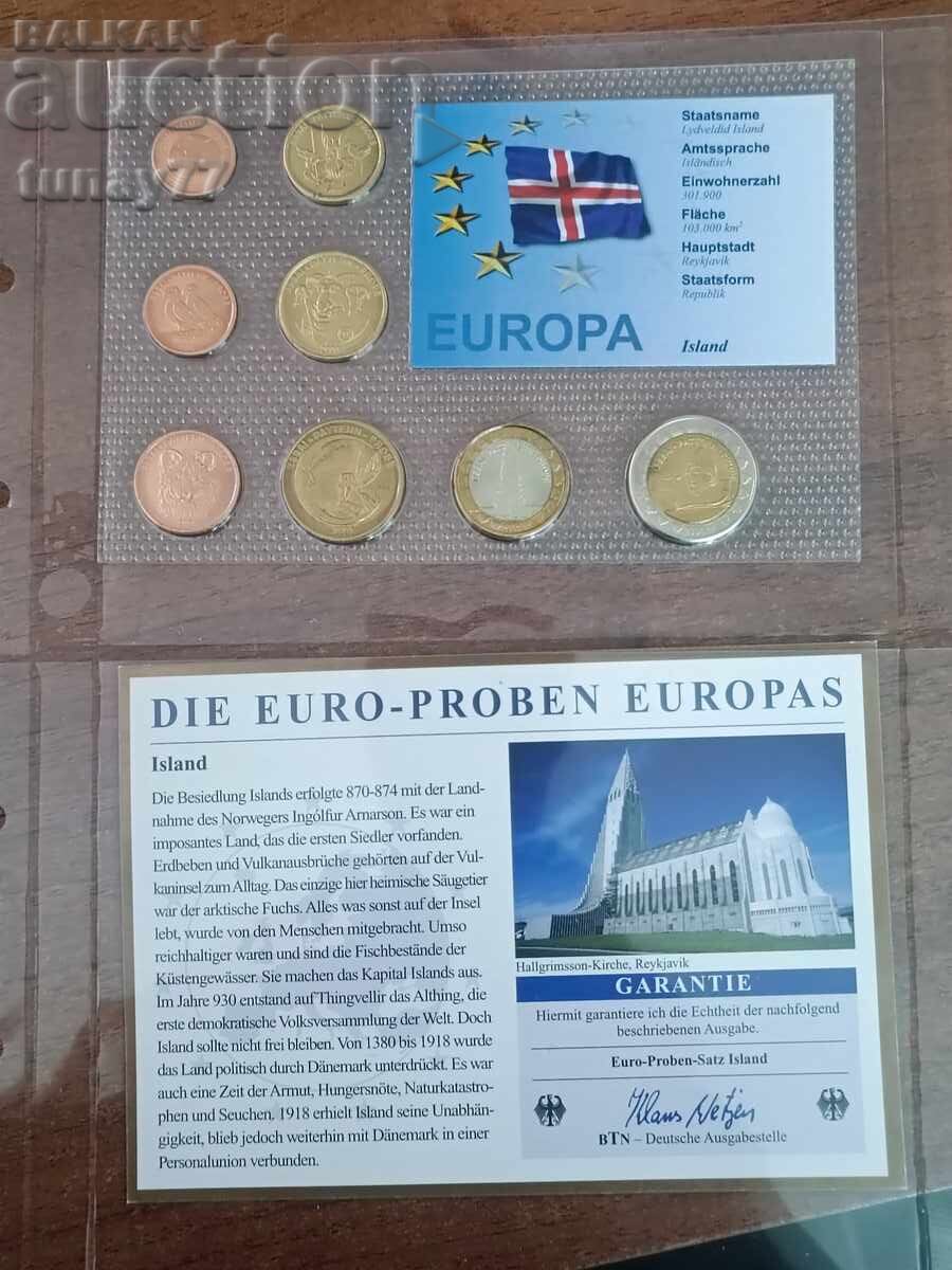 Set monede euro Suedia (UNC)